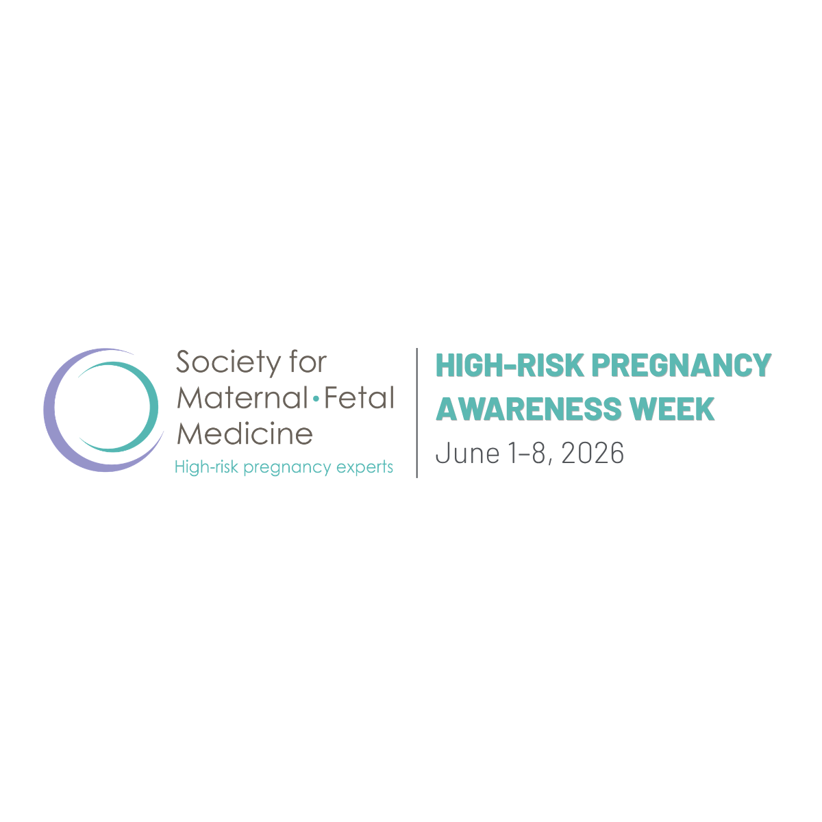 High-Risk Pregnancy Awareness Week logo