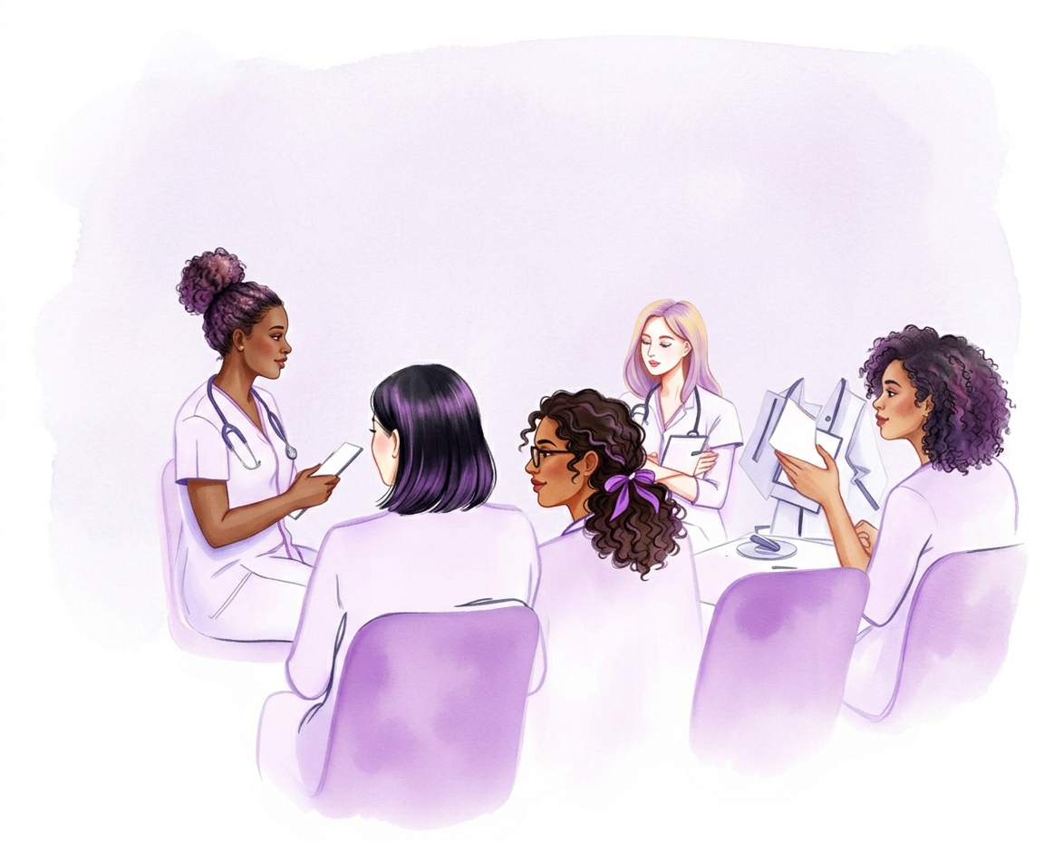 Healthcare providers in a training workshop